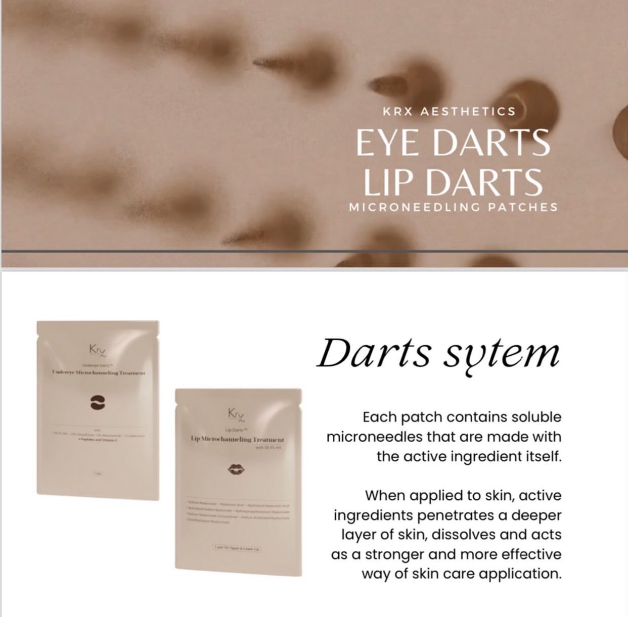 KRX Undereye Microneedling Darts - Image 2